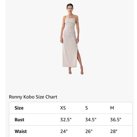 Ronny Kobo Women's Clark Dress -S - Picture 8 of 8